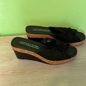 Donald J. Pliner Black Espadrilles